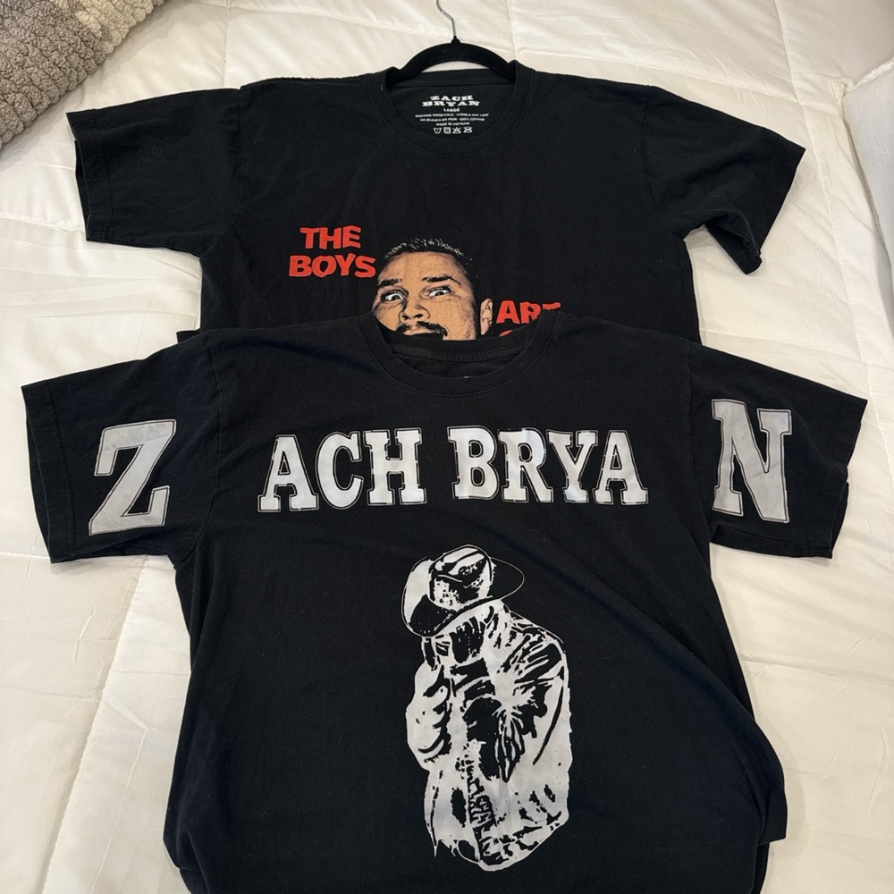 Zack Bryan Black Graphic Tee